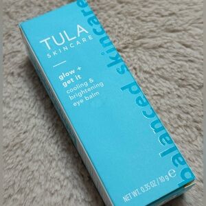 TULA “glow + get it” cooling and brightening eye balm